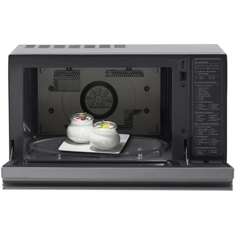 Microondas lg mj3965acs - 39l - 1100w - acero inoxidable - smart inverter