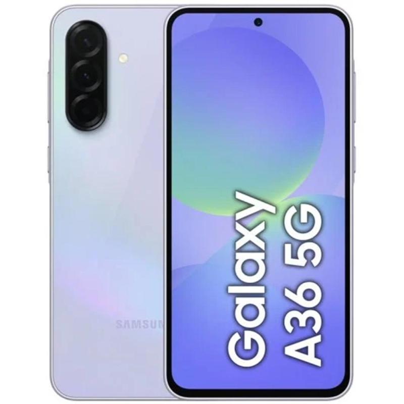 Telefono movil smartphone movil samsung galaxy a36 5g 6gb - 128gb - 6.7 pulgadas - lavanda