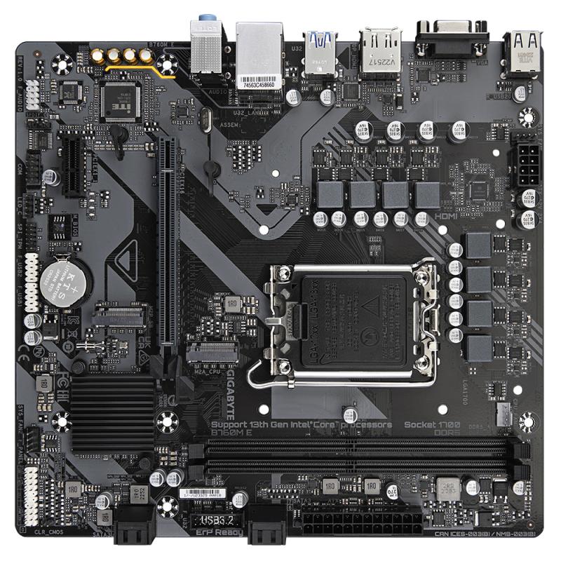 Placa base gigabyte b760m e atx