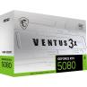 Tarjeta grafica msi rtx 5080 ventus 3x oc white 16gb gddr7