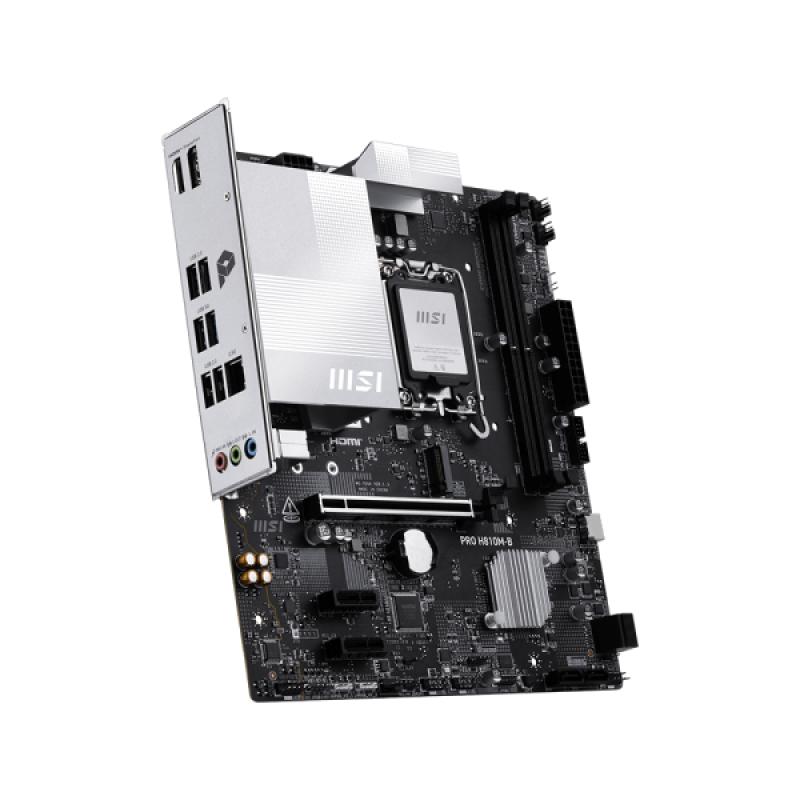 Placa base msi pro pro h810m - b matx