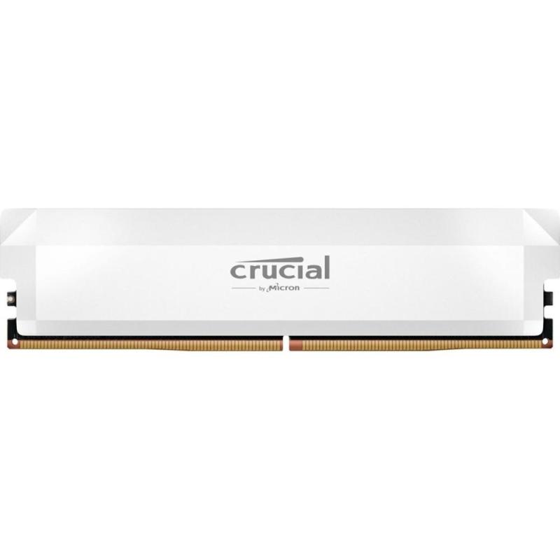 Memoria ram ddr5 16gb crucial pro - udimm - 6400 mhz - pc5 - 51200 - blanca