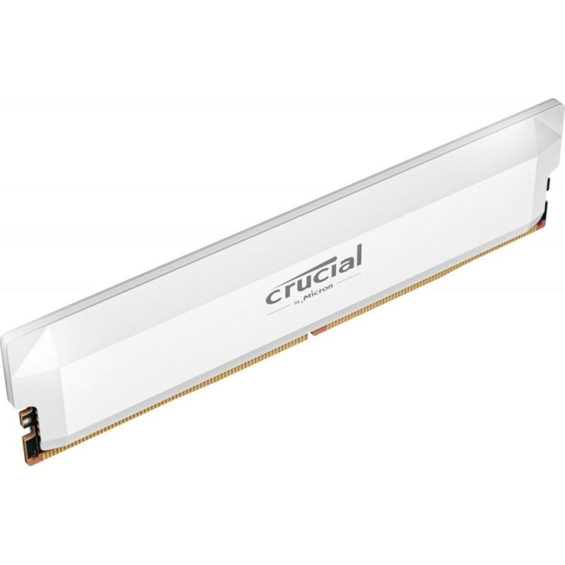 Memoria ram ddr5 16gb crucial pro - udimm - 6400 mhz - pc5 - 51200 - blanca