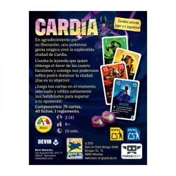 Juego de mesa duelo por cardia