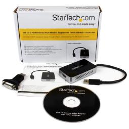 Hub startech usb 3.0 2 en 1