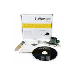 Tarjeta controladora pci express startech pexsat34rh