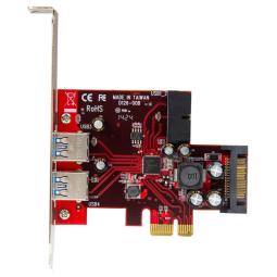 Tarjeta adaptador pci express startech pexusb3s2ei 2x usb 3.0