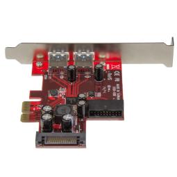Tarjeta adaptador pci express startech pexusb3s2ei 2x usb 3.0