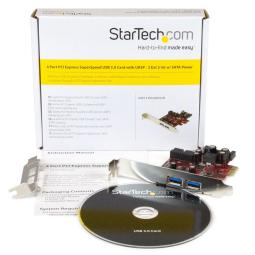 Tarjeta adaptador pci express startech pexusb3s2ei 2x usb 3.0