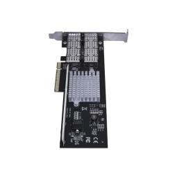 Tarjeta de red startech pex40gqsfdpi 2x qsfp+