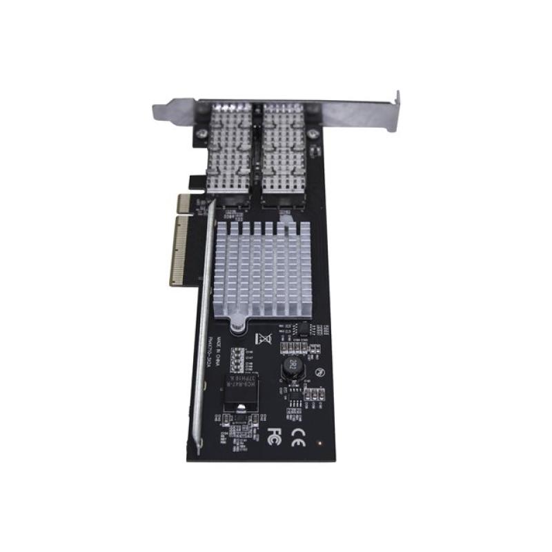 Tarjeta de red startech pex40gqsfdpi 2x qsfp+