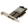 Tarjeta de red startech pex20000sfpi 2x sfp+
