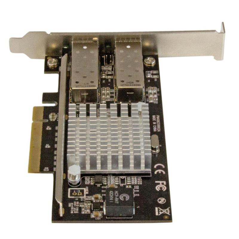 Tarjeta de red startech pex20000sfpi 2x sfp+