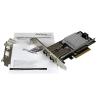 Tarjeta de red startech pex20000sfpi 2x sfp+