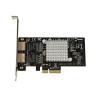 Tarjeta de red startech st2000spexi 2x rj45