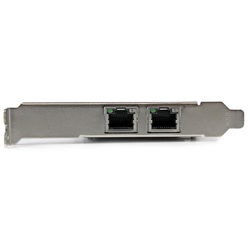 Tarjeta de red startech st2000spexi 2x rj45