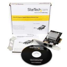 Tarjeta de red startech st2000spexi 2x rj45