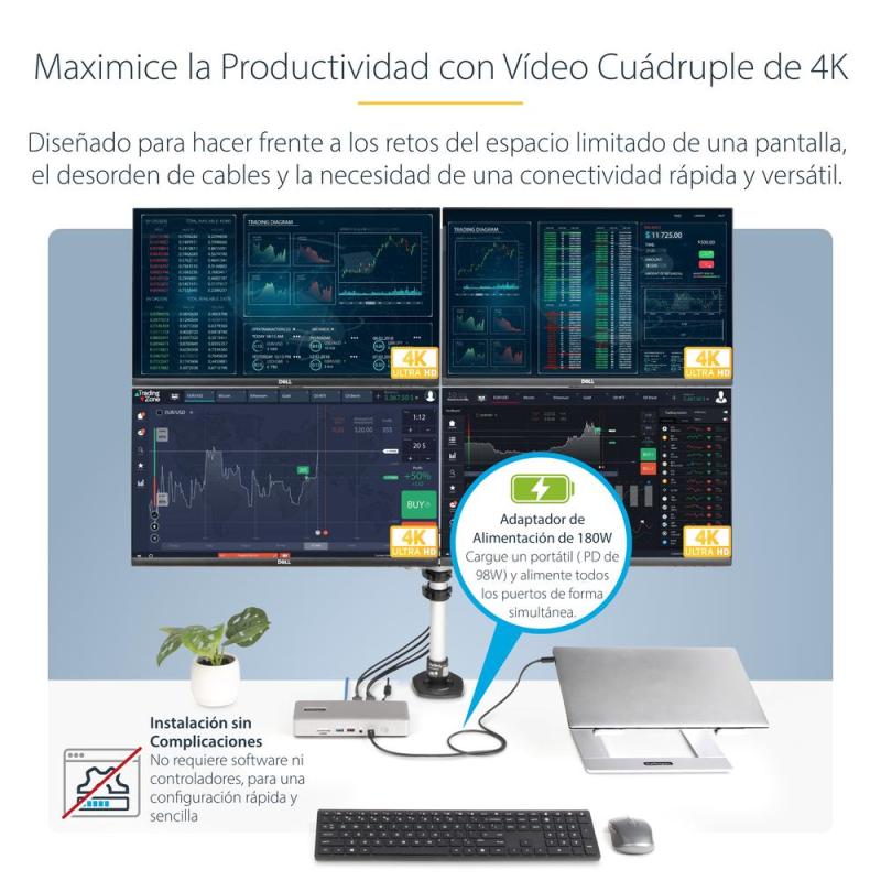 Docking station startech 15 en 1