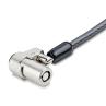 Cable seguridad startech llave para portatil 2m