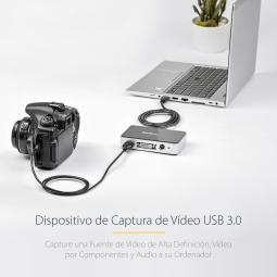 Capturadora de video startech usb3hdcap fhd