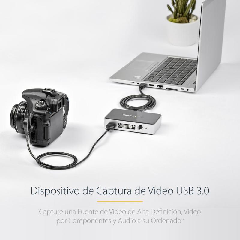 Capturadora de video startech usb3hdcap fhd