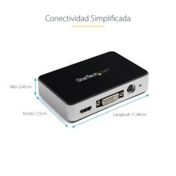 Capturadora de video startech usb3hdcap fhd