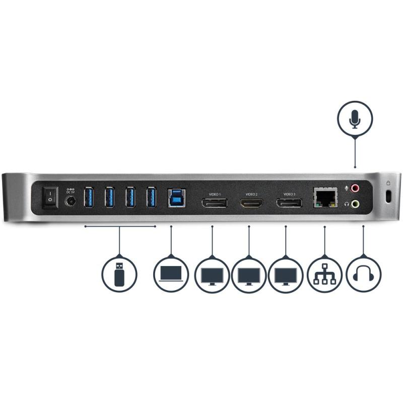Docking station startech 13 en 1