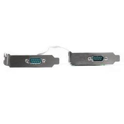 Tarjeta de puertos startech pex2s553lp 2x rs232 serie