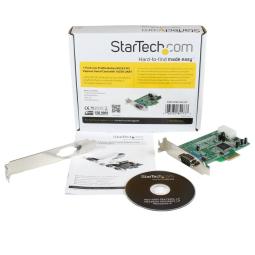 Tarjeta de puertos startech pex1s553lp 1x rs232 serie
