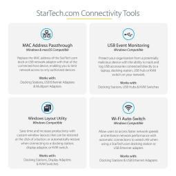 Docking station startech usb tipo c 7 en 1