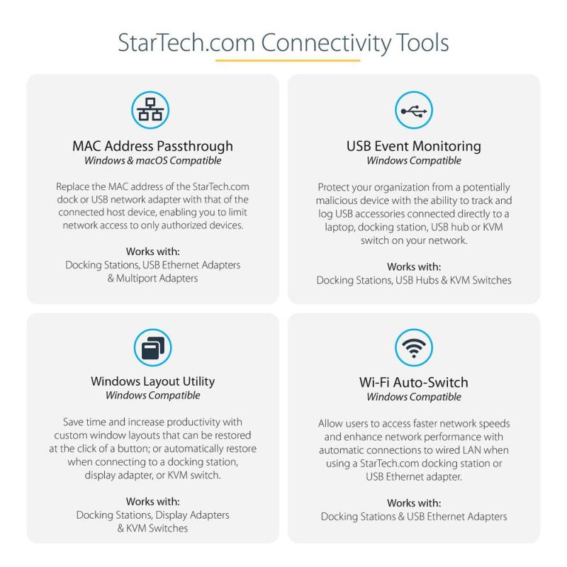 Docking station startech usb tipo c 7 en 1