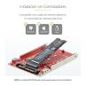 Adaptador m.2 a 2.5 pulgadas startech 1m25 - u3 - m2 - adapter