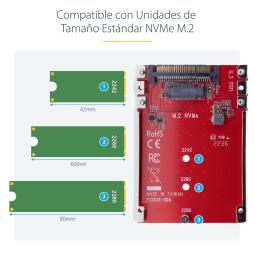 Adaptador m.2 a 2.5 pulgadas startech 1m25 - u3 - m2 - adapter