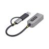 Adaptador usb tipo c - usb 3.2 a rj45 startech macho - hembra