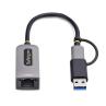 Adaptador usb tipo c - usb 3.2 a rj45 startech macho - hembra