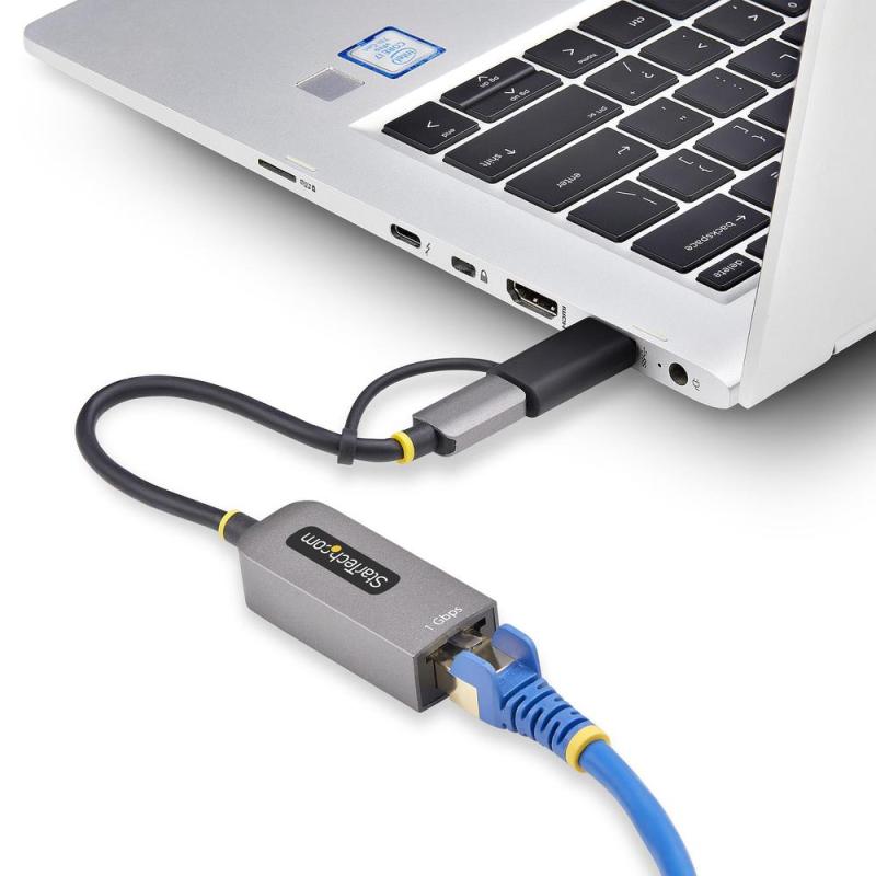 Adaptador usb tipo c - usb 3.2 a rj45 startech macho - hembra