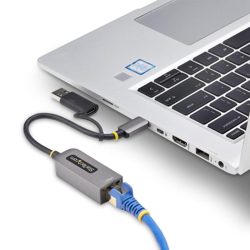Adaptador usb tipo c - usb 3.2 a rj45 startech macho - hembra