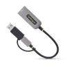 Adaptador usb tipo c - usb 3.2 a rj45 startech macho - hembra