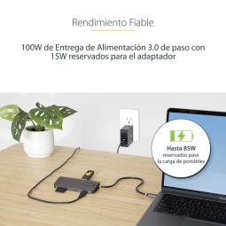 Docking station startech ubs tipo c 8 en 1