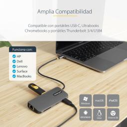 Docking station startech ubs tipo c 8 en 1