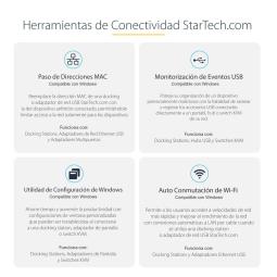 Docking station startech ubs tipo c 8 en 1