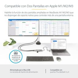 Docking station startech usb tipo c - usb 3.2 5 en 1