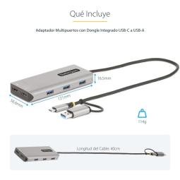 Docking station startech usb tipo c - usb 3.2 5 en 1