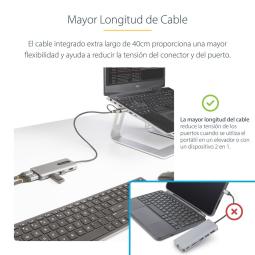 Docking station startech usb tipo c - usb 3.2 5 en 1