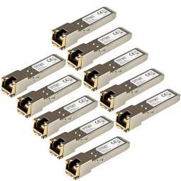 Modulo transceptor sfp startech j8177c10pkst 10 unidades