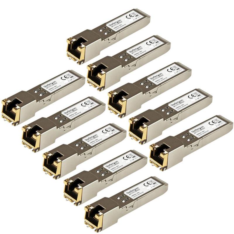 Modulo transceptor sfp startech j8177c10pkst 10 unidades