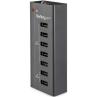 Estacion de carga usb startech 7 puertos