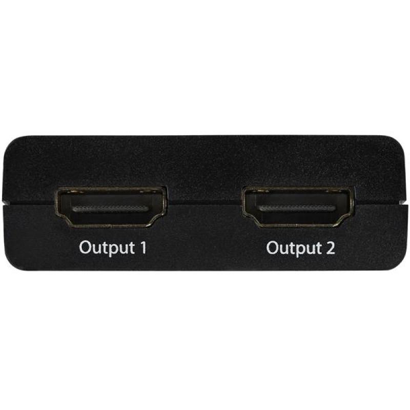 Splitter hdmi 4k startech macho - hembra 2 puertos