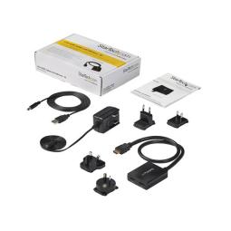 Splitter hdmi 4k startech macho - hembra 2 puertos