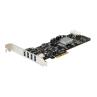 Tarjeta de puertos pci express startech pexusb3s44v 4x usb 3.0